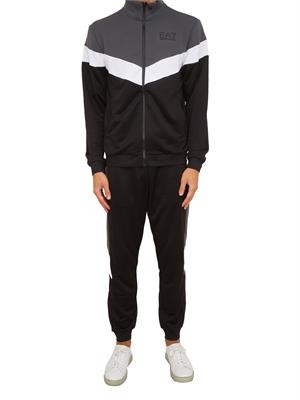 TUTA SPORTIVA EA7 EMPORIO ARMANI NERO in UOMO