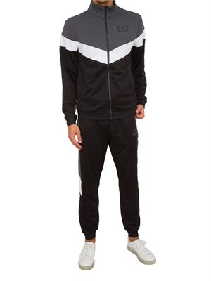 TUTA SPORTIVA EA7 EMPORIO ARMANI NERO in UOMO
