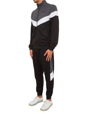 TUTA SPORTIVA EA7 EMPORIO ARMANI NERO in UOMO