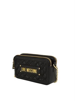 PORTAFOGLI LOVE MOSCHINO NERO in DONNA