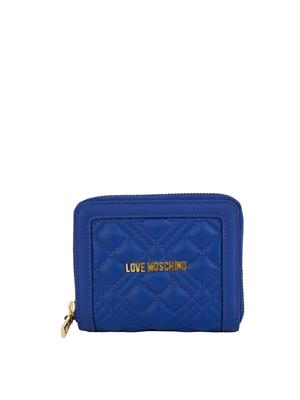 PORTAFOGLI LOVE MOSCHINO BLU in DONNA