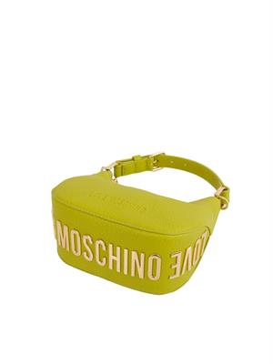 BORSA A SPALLA LOVE MOSCHINO VERDE in DONNA