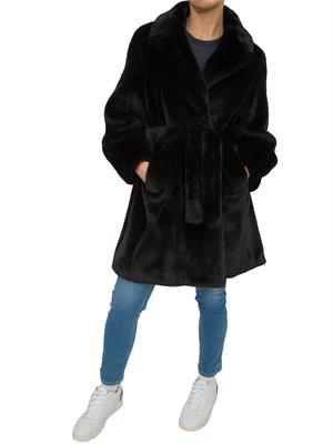 CAPPOTTO NENETTE NERO in DONNA