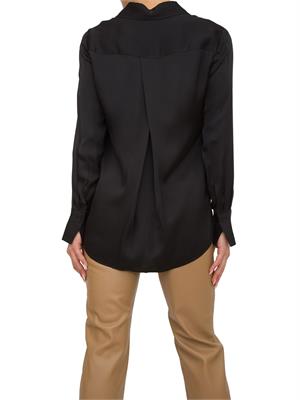 CAMICIA MANICA LUNGA NENETTE NERO in DONNA