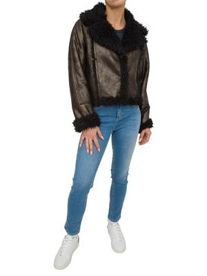 GIACCONE NENETTE NERO in DONNA