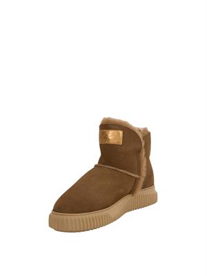 SNEAKERS VOILE BLANCHE MARRONE in DONNA