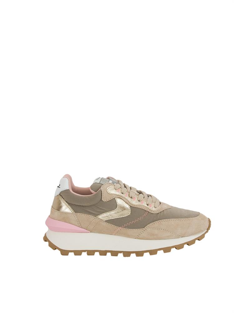 SNEAKERS VOILE BLANCHE BEIGE