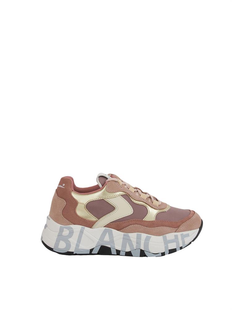 SNEAKERS VOILE BLANCHE ROSA
