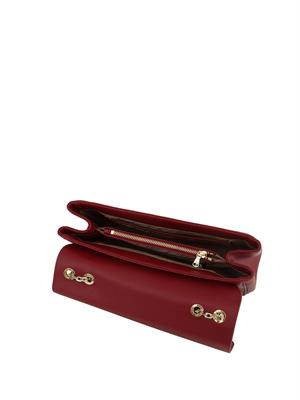 BORSA A SPALLA PATRIZIA PEPE ROSSO in DONNA