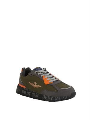 SNEAKERS AERONAUTICA MILITARE VERDE in UOMO