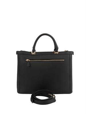 BORSA A SPALLA GUESS JEANS NERO in DONNA