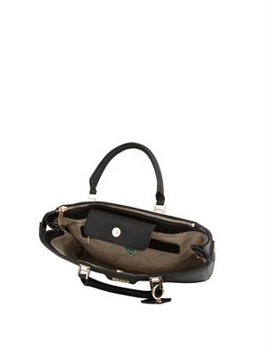 BORSA A SPALLA GUESS JEANS NERO in DONNA