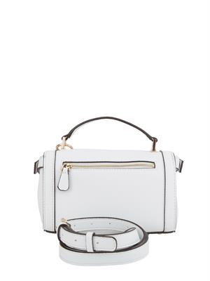 BORSA A SPALLA GUESS JEANS BIANCO in DONNA