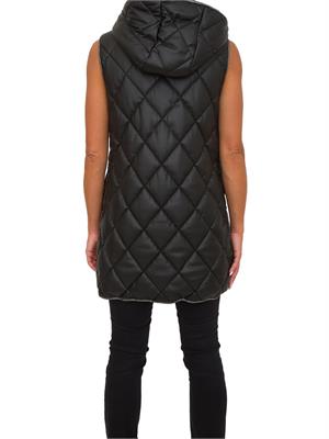 GILET LIU JO NERO in DONNA