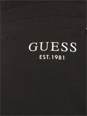 PANTALONE TUTA GUESS JEANS NERO in DONNA