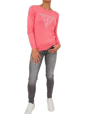 MAGLIA GUESS JEANS ROSA in DONNA