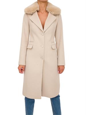 CAPPOTTO GUESS JEANS BEIGE in DONNA