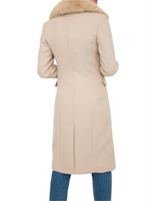 CAPPOTTO GUESS JEANS BEIGE in DONNA