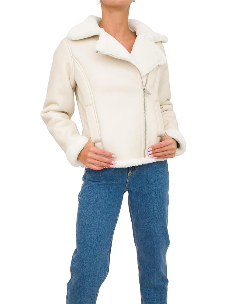 GIUBBINO GUESS JEANS AVORIO