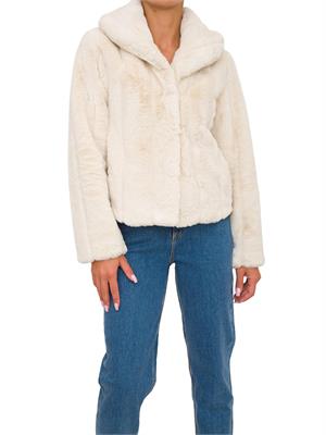 GIUBBINO GUESS JEANS AVORIO in DONNA