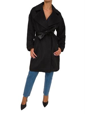 CAPPOTTO GUESS JEANS NERO in DONNA