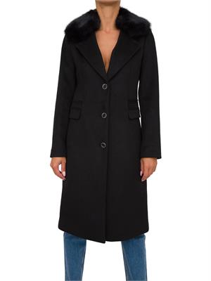 CAPPOTTO GUESS JEANS NERO in DONNA