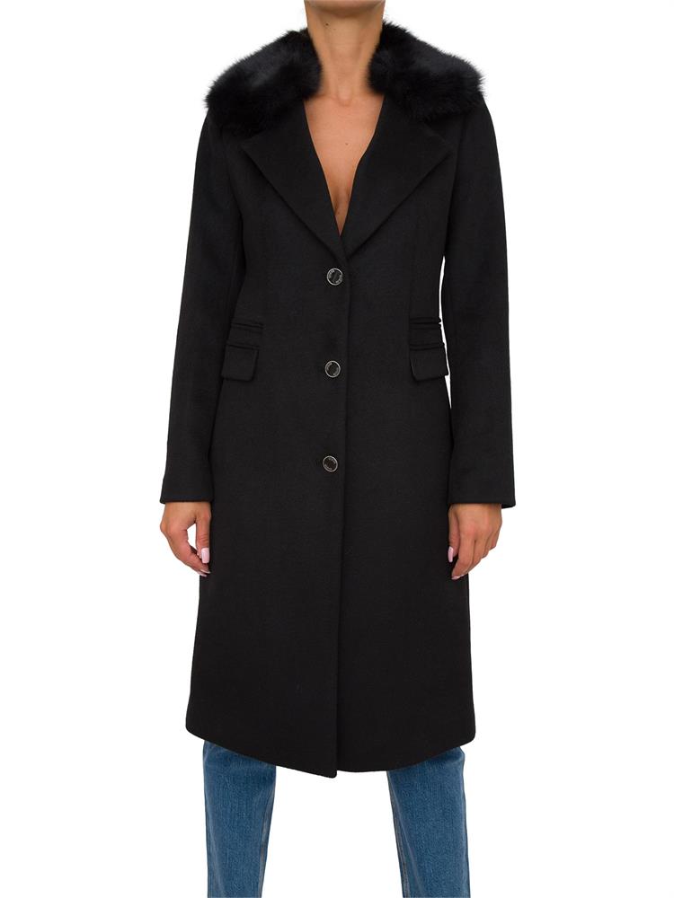 CAPPOTTO GUESS JEANS NERO