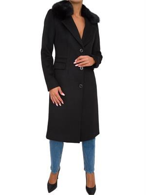 CAPPOTTO GUESS JEANS NERO in DONNA