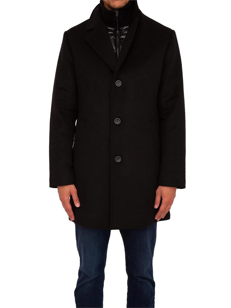 CAPPOTTO GUESS JEANS NERO