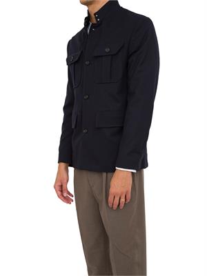GIACCA CAMICIA PAOLO PECORA BLU in UOMO
