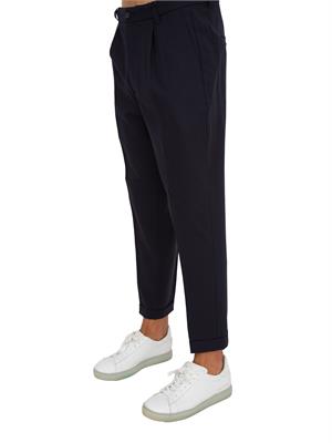 PANTALONE CASUAL PAOLO PECORA BLU in UOMO