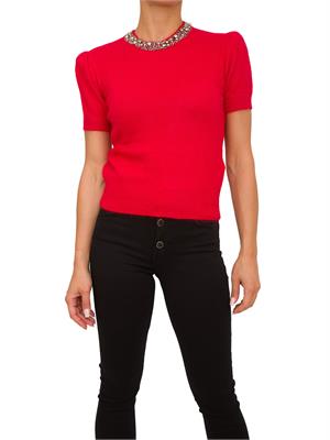 MAGLIA LIU JO ROSSO in DONNA