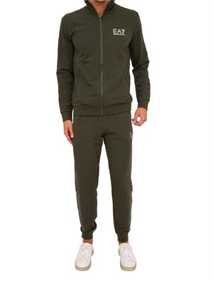 TUTA SPORTIVA EA7 EMPORIO ARMANI VERDE in UOMO