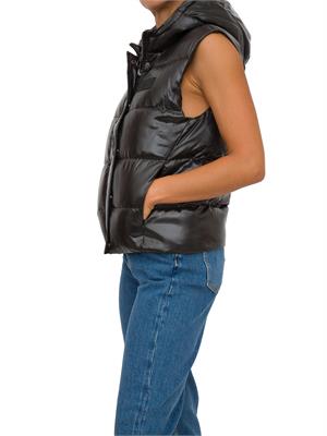 GILET GUESS JEANS NERO in DONNA