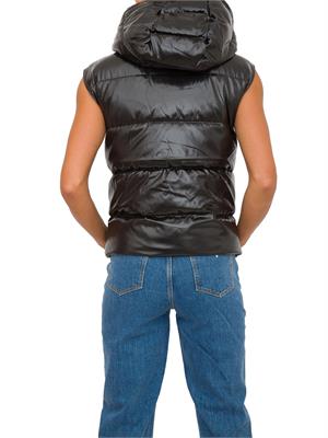 GILET GUESS JEANS NERO in DONNA
