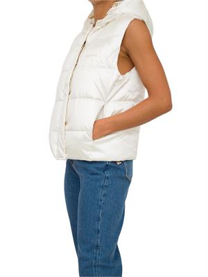 GILET GUESS JEANS AVORIO in DONNA