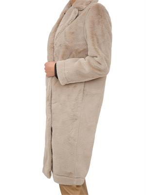 CAPPOTTO HETREGO' BEIGE in DONNA