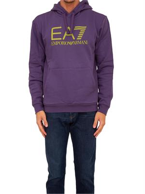 FELPA EA7 EMPORIO ARMANI VIOLA in UOMO