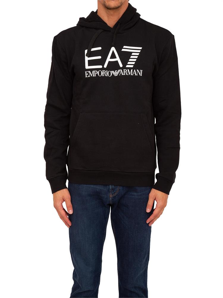 FELPA EA7 EMPORIO ARMANI NERO