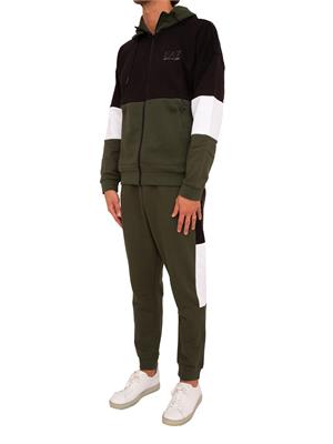 TUTA SPORTIVA EA7 EMPORIO ARMANI VERDE in UOMO