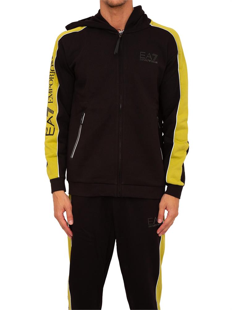 FELPA EA7 EMPORIO ARMANI NERO