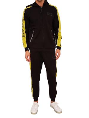 FELPA EA7 EMPORIO ARMANI NERO in UOMO