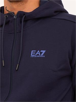 TUTA SPORTIVA EA7 EMPORIO ARMANI BLU in UOMO