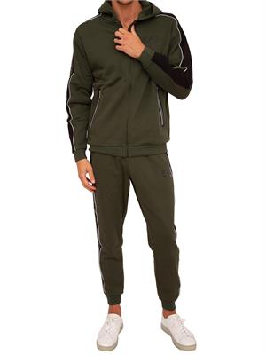 PANTALONE TUTA EA7 EMPORIO ARMANI VERDE in UOMO