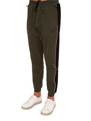 PANTALONE TUTA EA7 EMPORIO ARMANI VERDE in UOMO