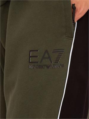 PANTALONE TUTA EA7 EMPORIO ARMANI VERDE in UOMO