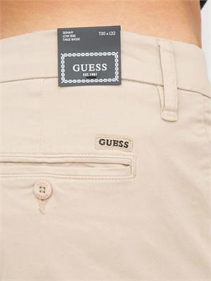 PANTALONE CASUAL GUESS JEANS BEIGE in UOMO