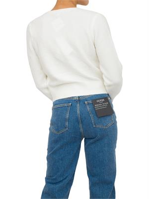 CARDIGAN GUESS JEANS BIANCO in DONNA
