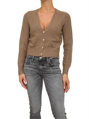 CARDIGAN GUESS JEANS TAUPE in DONNA