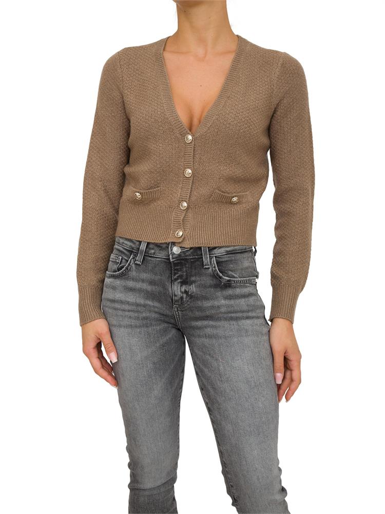 CARDIGAN GUESS JEANS TAUPE